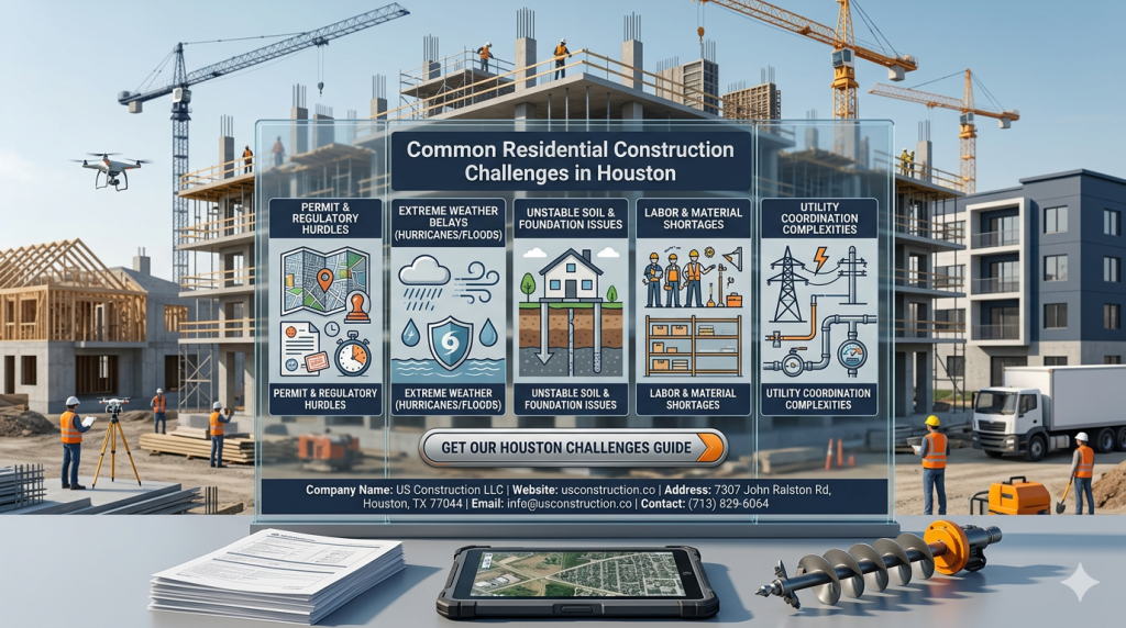 Common Residential Construction Challenges in Houston